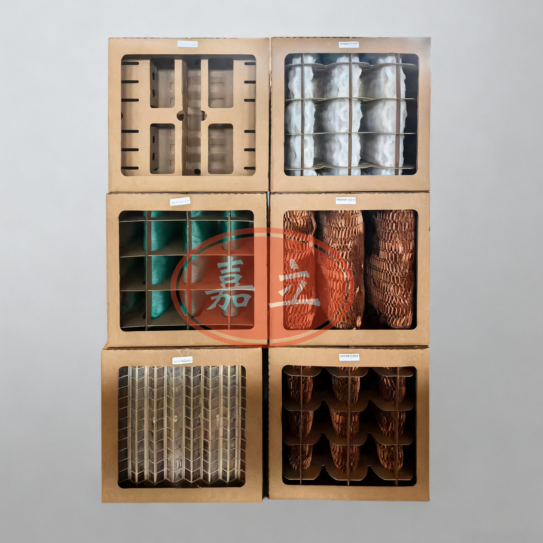 大茂镇纸盒式漆雾过滤纸箱